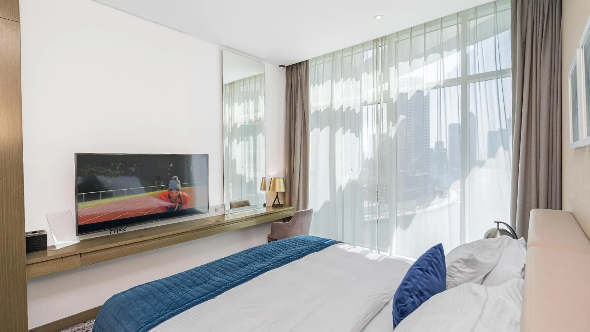 Escape 24 Modern Studio At Damac Maison Prive In Heart Of Business Bay 迪拜